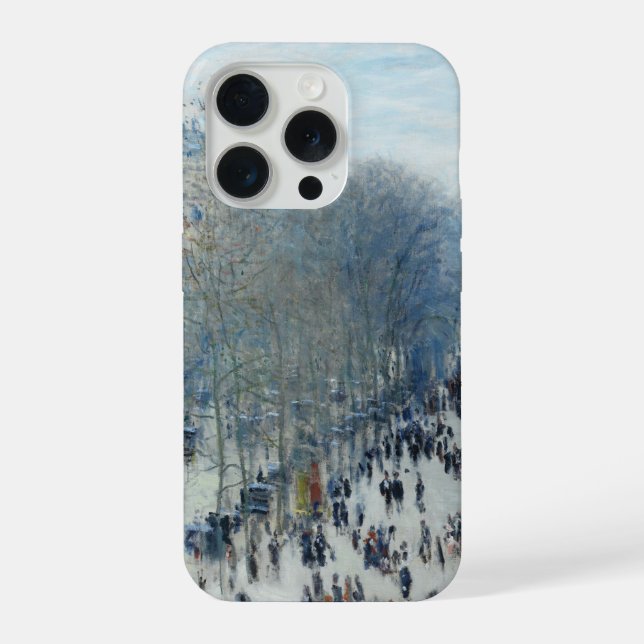 Funda Para iPhone Boulevard des Capucines de Claude Monet (Reverso )