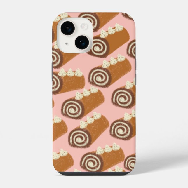 Funda Para iPhone Brazo de gitano de chocolate (Reverso )
