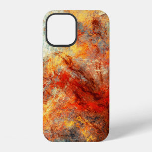 Funda Para iPhone 12 Bright artistic splashes. Abstract painting color