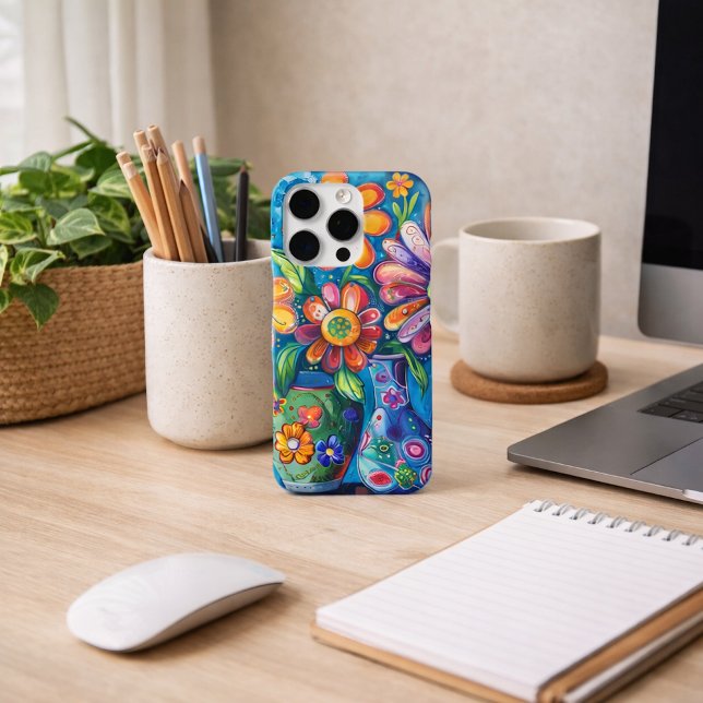 Funda Para iPhone Bright Colorful Floral (Subido por el creador)