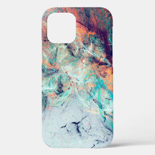 Funda Para iPhone 12 Brillantes salpicaduras artísticas. Pintura abstra