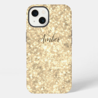 Brillo Dorado Glitter Elegante Personalizado