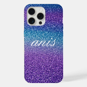 Brillo morado azul moderno