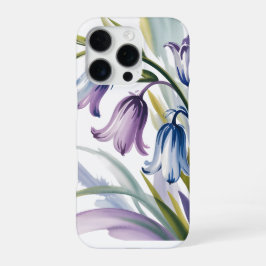Funda Para iPhone 16 Pro Brisa de Campanilla Acuarela