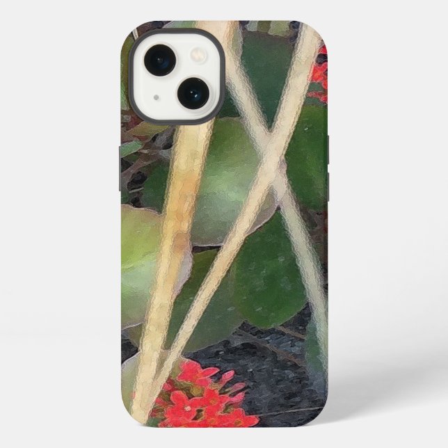 Funda Para iPhone Brisa de jardín (Reverso )