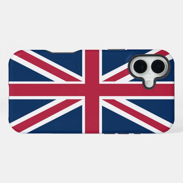 Funda Para iPhone British flag (Reverso Horizontal)