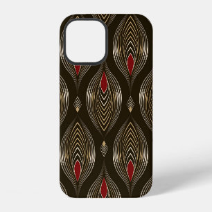 Funda Para iPhone 12 Bronce antiguo: Elegancia Ornamental sin Marea