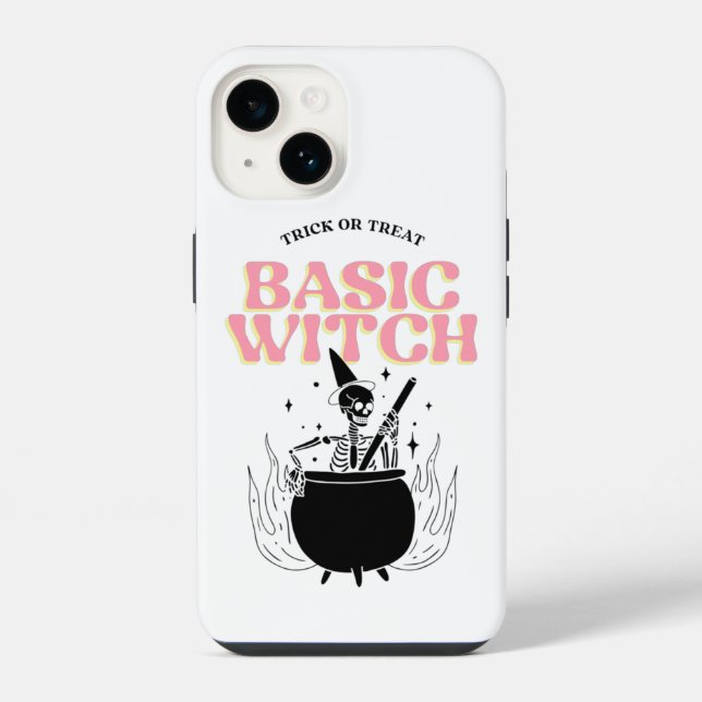 Funda Para iPhone Bruja Básica  (Reverso )