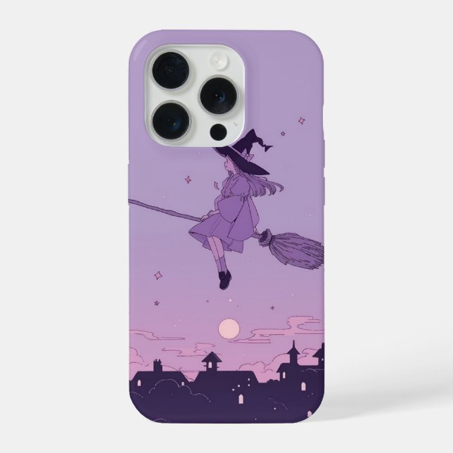 Funda Para iPhone Bruja mínima (Reverso )