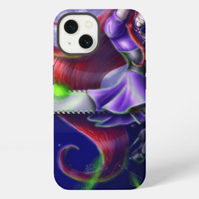 Funda Para iPhone Bruja PinUp Caída (Reverso )