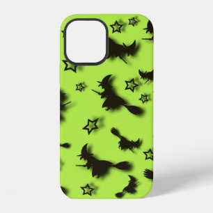 Funda Para iPhone 12 Bruja volando entre estrellas en la noche de Hallo
