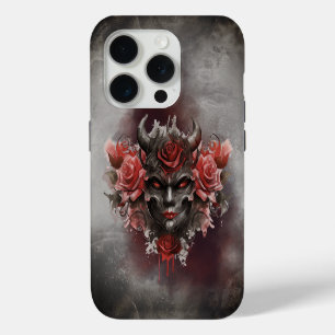 Brujería   Demonio Oscuro de Cuernos con Ojos Rojo