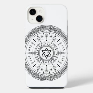 Funda Para iPhone 14 Plus Brújula Rúnica Pagana Vikinga Asatru, Vegvisir Run