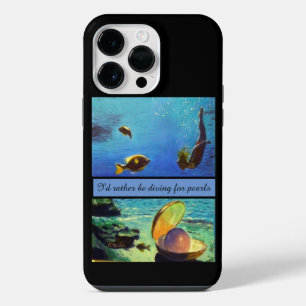 Funda Para iPhone 14 Pro Max Buceo de perlas