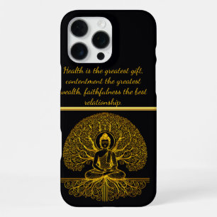Funda Para iPhone 16 Pro Max Buda Bajo Árbol Sagrado