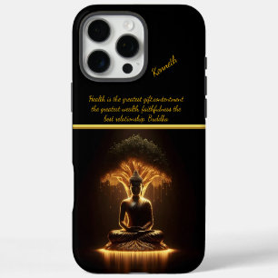 Funda Para iPhone 16 Pro Max Buda brilla bajo el árbol sagrado