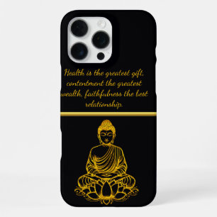 Funda Para iPhone 16 Pro Max Buda en postura de loto