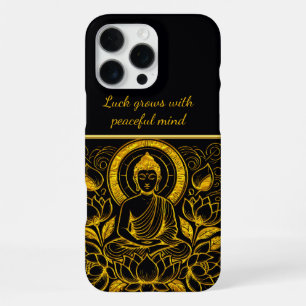 Funda Para iPhone 16 Pro Max Buda entre flores de loto