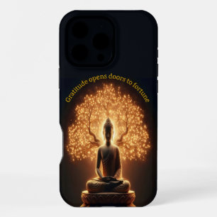 Funda Para iPhone 16 Pro Max Buda meditando bajo un árbol