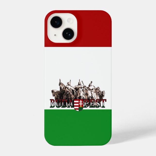 Funda Para iPhone Budapest Héroes Bandera Húngara (Reverso )