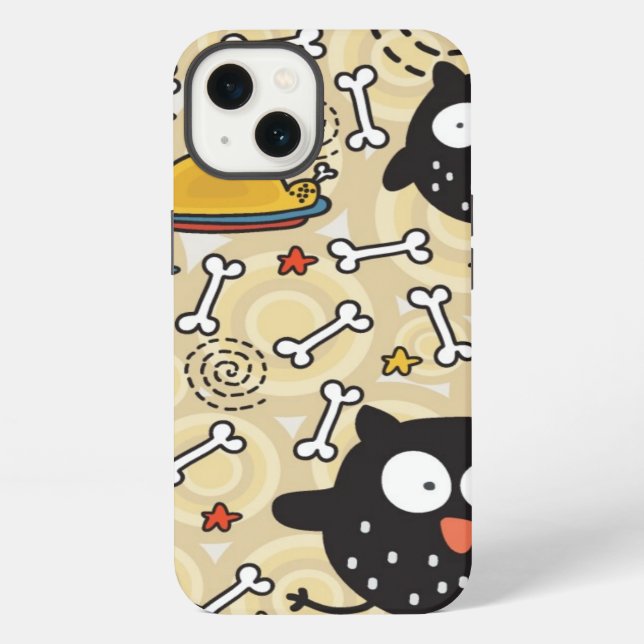Funda Para iPhone Búho con el modelo de la carne (Reverso )