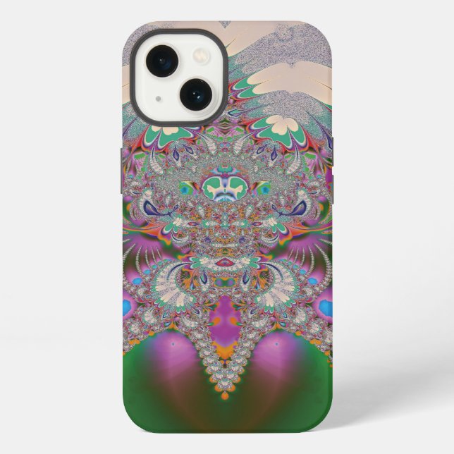 Funda Para iPhone Búho de primavera (Reverso )