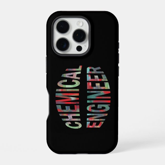 Funda Para iPhone Bulging Chemical Engineer Text (Reverso )