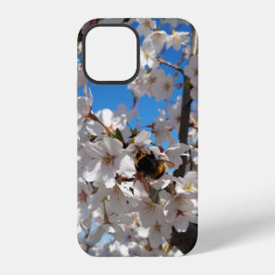 Funda Para iPhone 12 Bumblebee en flor de cerezo salvaje