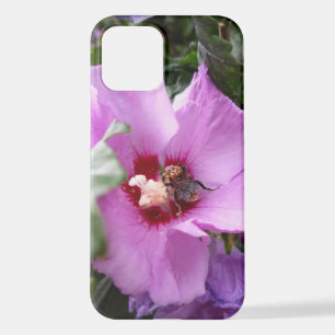 Funda Para iPhone 12 Bumblebee en la flor de Hibiscus