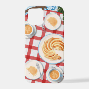 Funda Para iPhone 12 Pro Bundt Cake and Coffee for Two