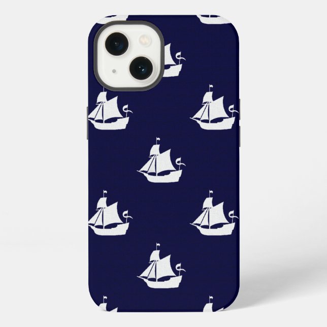 Funda Para iPhone Buque Posh Nautical (Reverso )