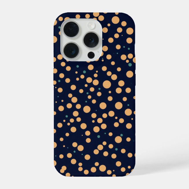 Funda Para iPhone burbuja azul (Reverso )