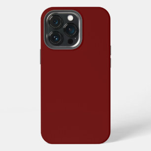 Funda Para iPhone 13 Pro Burgundy oxblood granate vino elegante