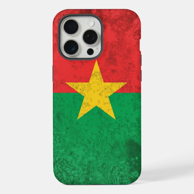 Funda Para iPhone Burkina Faso (Reverso )