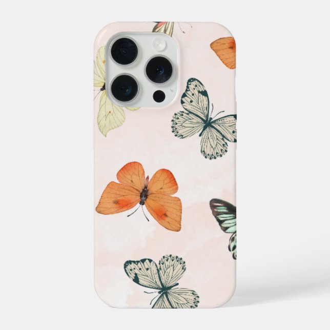 Funda Para iPhone Butterfly phone case design (Reverso )