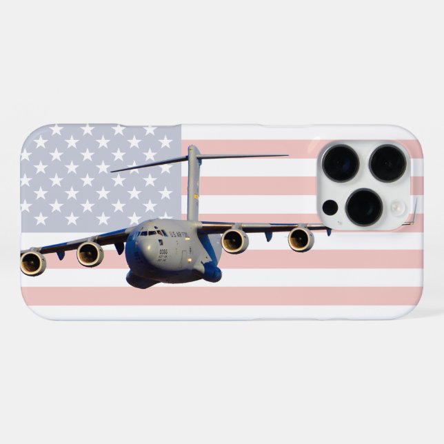 FUNDA PARA iPhone C-17 GLOBEMASTER III (Reverso Horizontal)