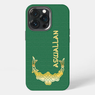 Funda Para iPhone 13 Pro C mayúscula decorativa céltica del siglo XVI
