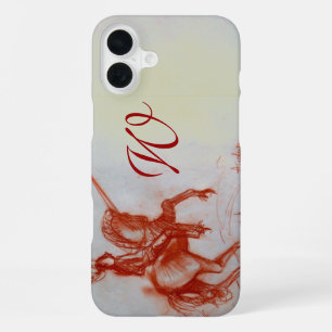 Funda Para iPhone 16 Plus CABALLERO FLORENTINO A CABALLO Monograma