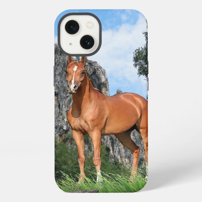 Funda Para iPhone Caballo (Reverso )
