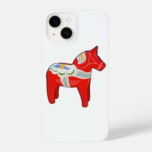 Funda Para iPhone Caballo dalecareño (Reverso )