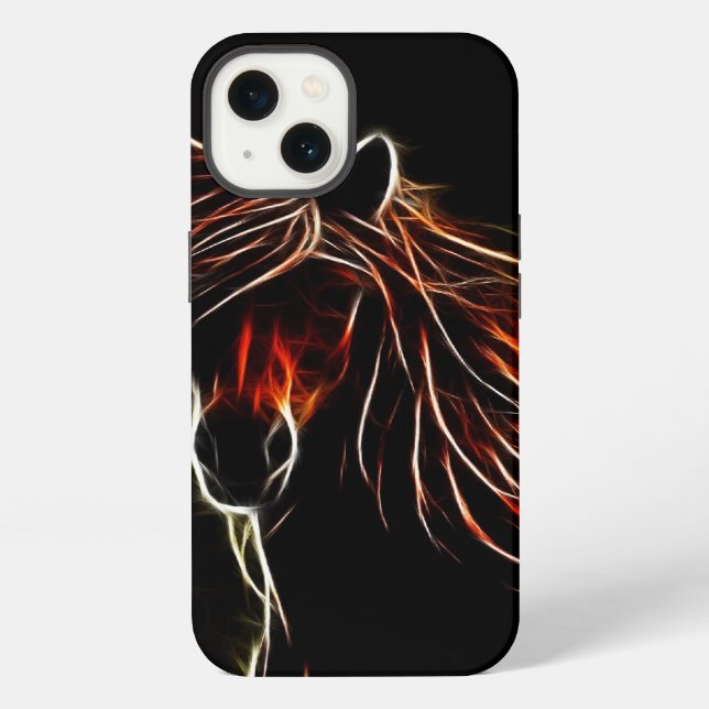 Funda Para iPhone Caballo de Brown (Reverso )