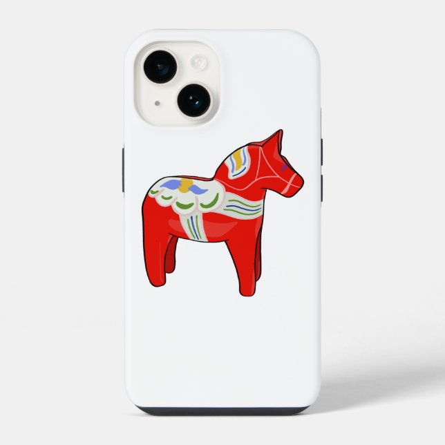 Funda Para iPhone Caballo de Dalecarlia  (Reverso )
