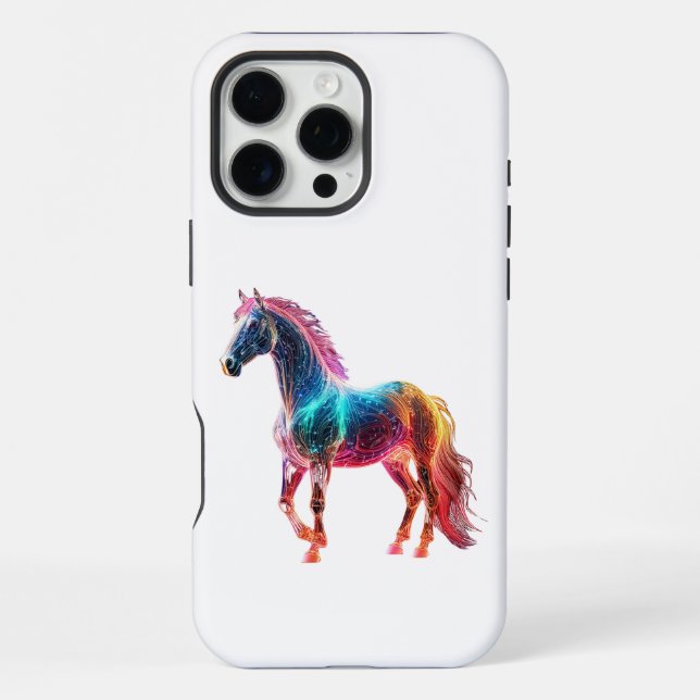 Funda Para iPhone Caballo majestuoso (Reverso )