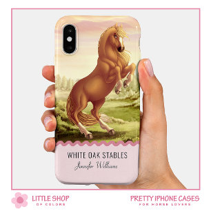 Funda Para iPhone 14 Caballo Palomino Dorado Criado de Forma Personaliz