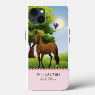 Caballo Pura Sangre en una Pradera Caso-Mate iPhon