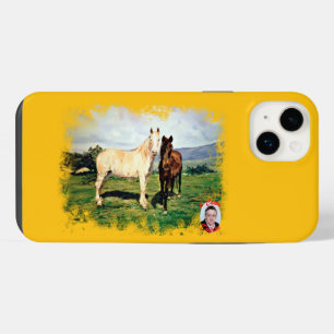 Funda Para iPhone 14 Plus Caballos