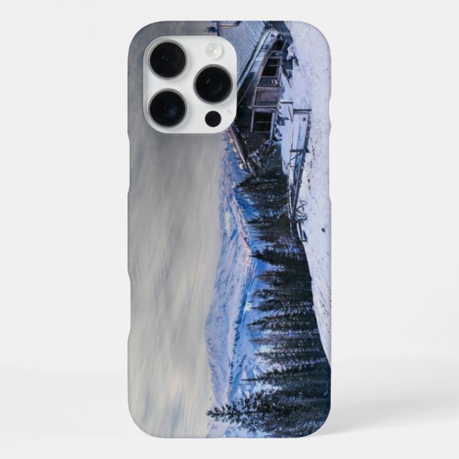 Funda Para iPhone Cabaña (Reverso )