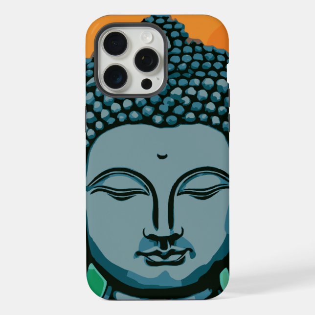 Funda Para iPhone Cabeza de Buda Zen (Reverso )