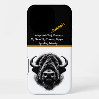 Funda Para iPhone 16 Pro Max Cabeza de búfalo: fuerza y belleza