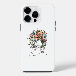 Funda Para iPhone 14 Pro Max Cabeza de flor